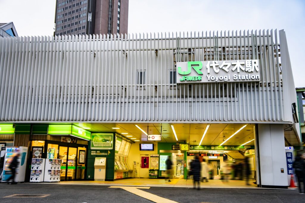 代々木駅の画像