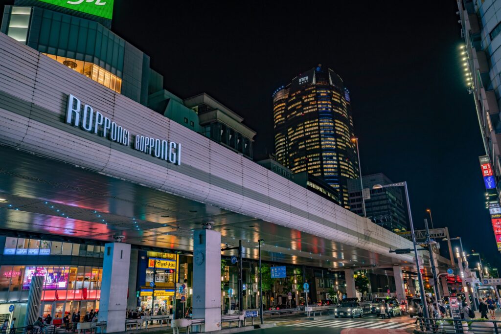 六本木交差点の画像