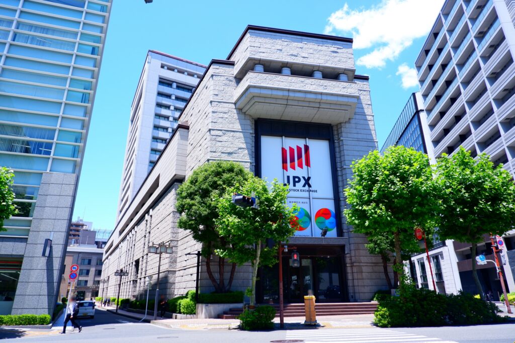 東京証券取引所の画像