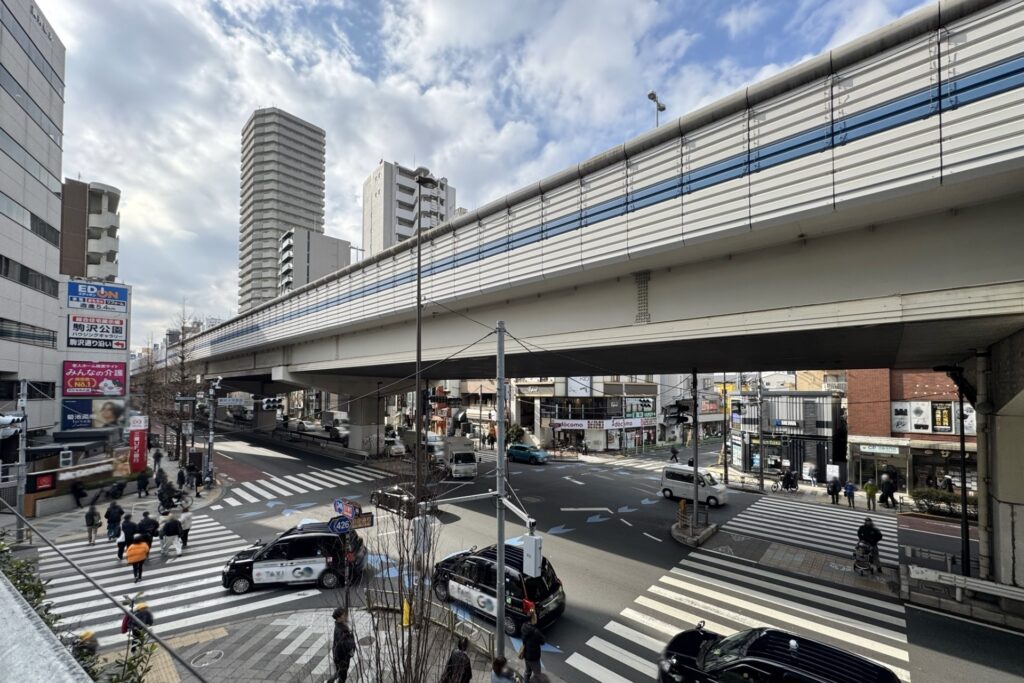 駒沢大学駅周辺の画像