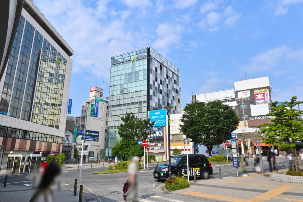 自由が丘駅前周辺の画像